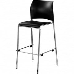 National Public Seating - Stationary Stools Type: Stool with Back Base Type: Standard - Exact Tooling