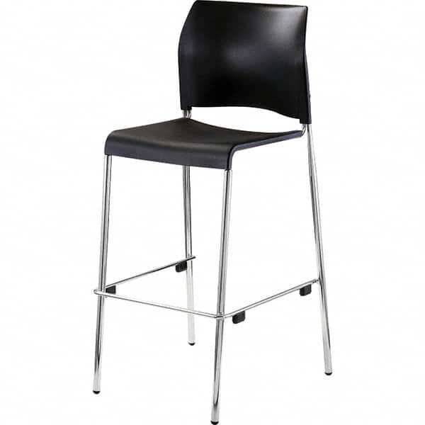 National Public Seating - Stationary Stools Type: Stool with Back Base Type: Standard - Exact Tooling