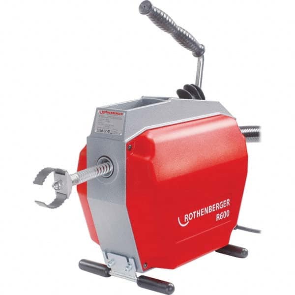 Rothenberger - Electric & Gas Drain Cleaning Machines Type of Power: Electric For Minimum Pipe Size: 1/2 (Inch) - Exact Tooling