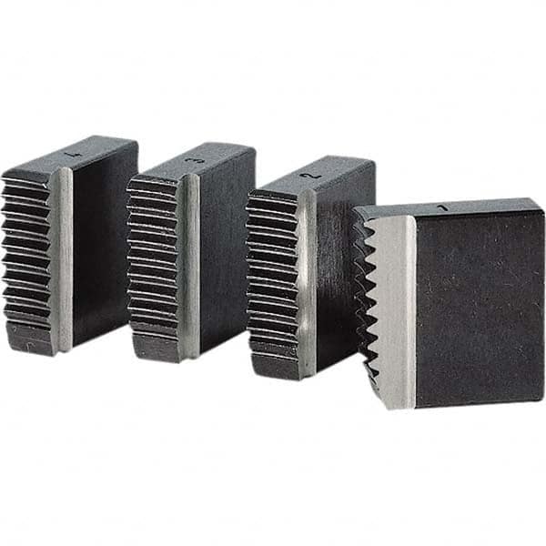 Rothenberger - Pipe Threader Dies Material: Steel Thread Size (Inch): 1-1/2-11-1/2 - Exact Tooling