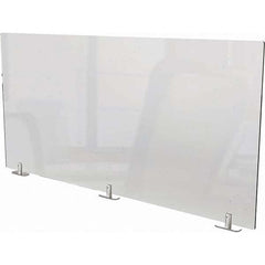 Ghent - 30" x 59" Partition & Panel System-Social Distancing Barrier - Exact Tooling