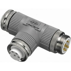 Hubbell Wiring Device-Kellems - Single Pole Plugs & Connectors Connector Type: Tapping Tee End Style: Male-Female-Female - Exact Tooling