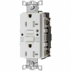 Bryant Electric - GFCI Receptacles Grade: Commercial Color: White - Exact Tooling