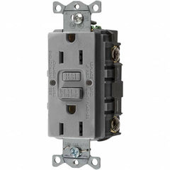 Bryant Electric - GFCI Receptacles Grade: Commercial Color: Gray - Exact Tooling