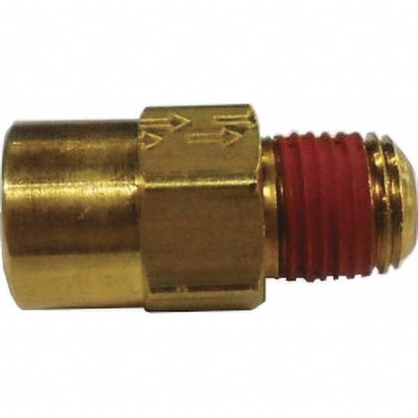 Control Devices - Check Valves Design: Check Valve Pipe Size (Inch): 1/4 x 1/4 - Exact Tooling