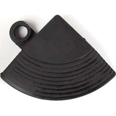 Wearwell - 1 4-Piece 4" Long x 3" Wide x 5/8" Thick, Modular Matting System - Exact Tooling