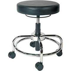 ALERA - Swivel & Adjustable Stools Type: Adjustable Height Stool Base Type: Metal - Exact Tooling