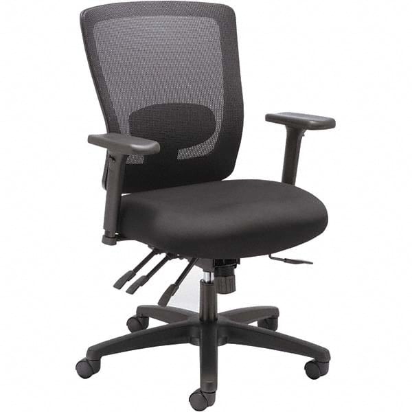ALERA - 40 to 43-5/8" High Mid-Back Swivel/Tilt Chair - Exact Tooling