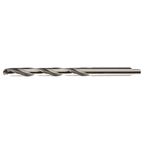 13/32 RHS / RHC HSS+TCT 118 Degree Radial Point Carbide-Tipped Heavy Duty Taper Length Drill - Bright - Exact Tooling