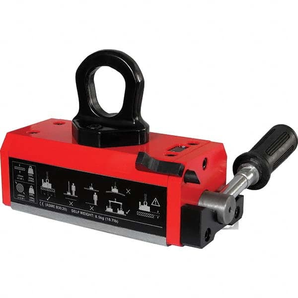 Eclipse - Lift Magnets Type: Standard Lifting Magnet Load Capacity (Lb.): 550 - Exact Tooling