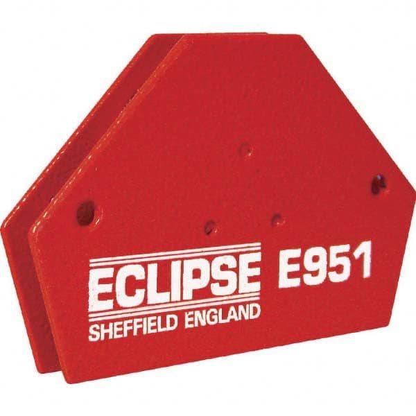 Eclipse - Magnetic Welding & Fabrication Squares Holding Angle: 30; 45; 60; 75; 90 Average Pull Force (Lb.): 22.00 - Exact Tooling