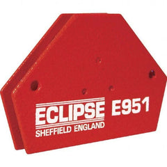 Eclipse - Magnetic Welding & Fabrication Squares Holding Angle: 30; 45; 60; 75; 90 Average Pull Force (Lb.): 22.00 - Exact Tooling