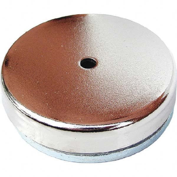 Eclipse - Ceramic Pot Magnets Diameter (Inch): 3-1/4 Height (Decimal Inch): 0.4400 - Exact Tooling