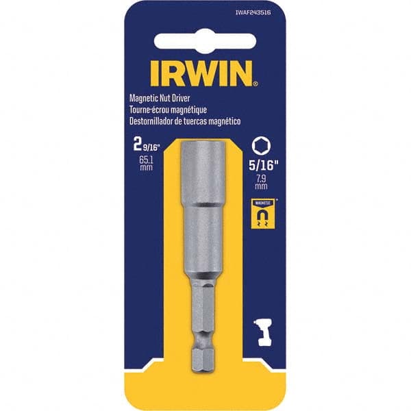 Irwin - 5/16" Hex Nut Driver - Exact Tooling