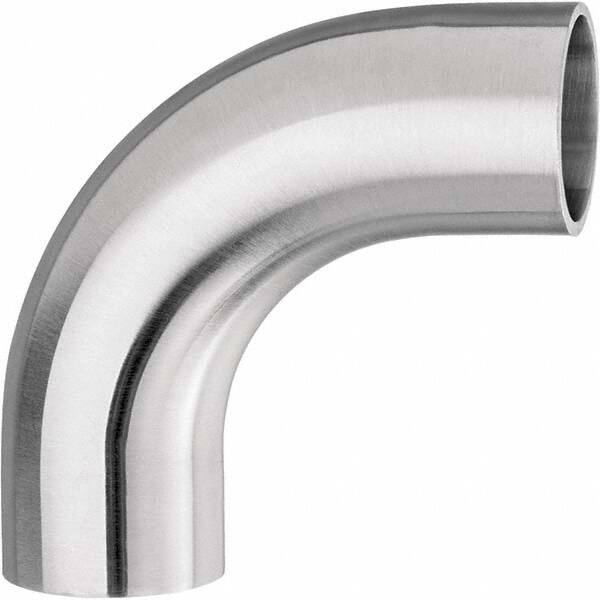 Value Collection - Sanitary Stainless Steel Pipe Fittings Type: 90 Elbow Style: Butt Weld - Exact Tooling