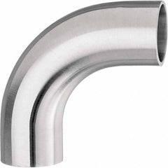 Value Collection - Sanitary Stainless Steel Pipe Fittings Type: 90 Elbow Style: Butt Weld - Exact Tooling