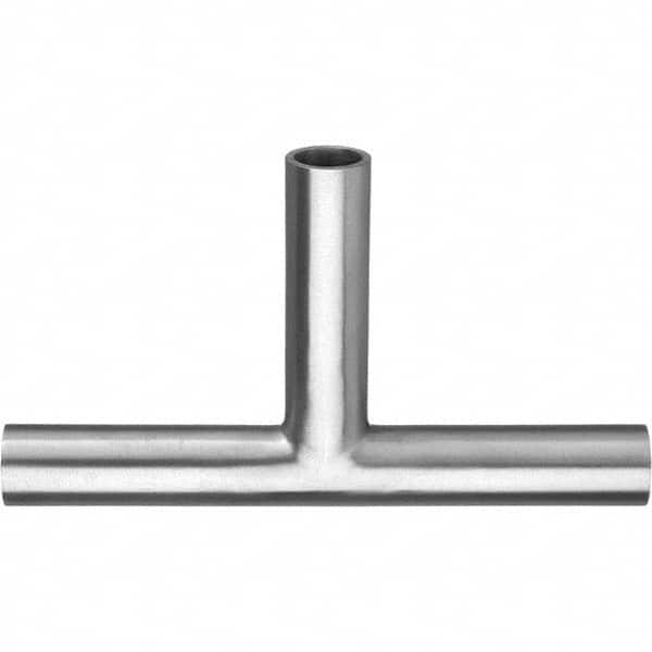 Value Collection - Sanitary Stainless Steel Pipe Fittings Type: Tee Style: Butt Weld - Exact Tooling
