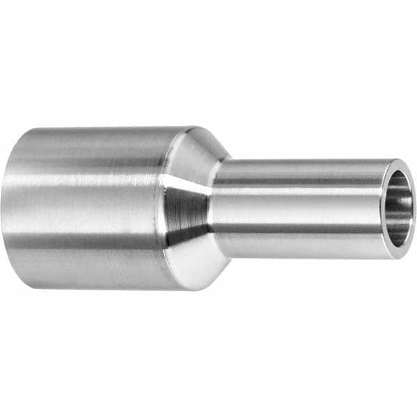 Value Collection - Sanitary Stainless Steel Pipe Fittings Type: Straight Adapter Style: Butt Weld - Exact Tooling