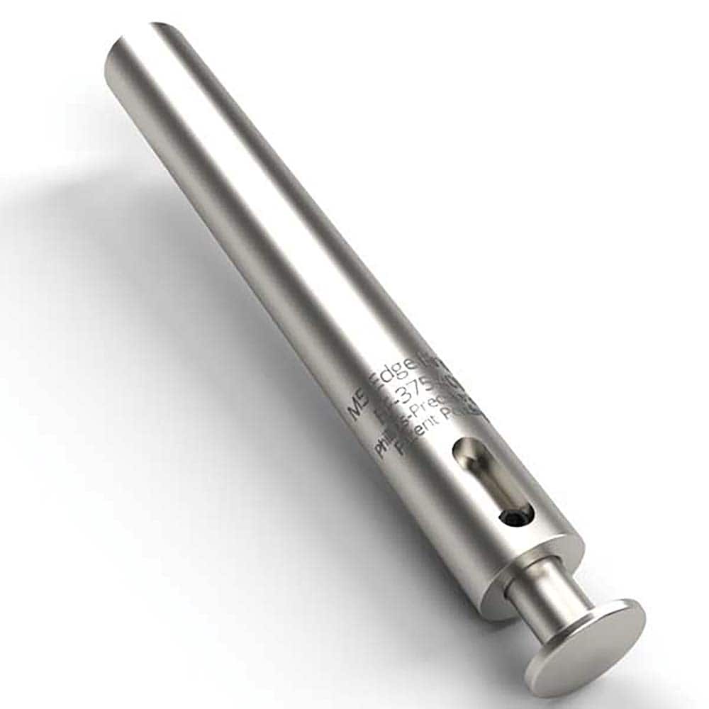 Phillips Precision - Edge & Center Finders; Type: Static ; Power Type: Manual ; Head Contact Type: Polished Convex Plunger ; Head Diameter (Inch): 0.4000 ; Shank Diameter (Decimal Inch): 0.3750 ; Edge Alert Mechanism: Visual - Exact Tooling