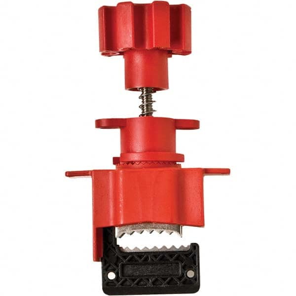 Brady - Pneumatic & Valve Lockouts Type: Universal Valve Lockout Maximum Valve Handle Size (Inch): 1.600 - Exact Tooling