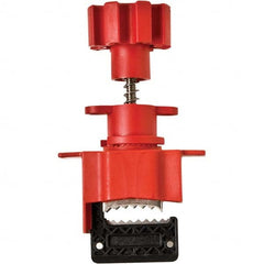 Brady - Pneumatic & Valve Lockouts Type: Universal Valve Lockout Maximum Valve Handle Size (Inch): 1.600 - Exact Tooling