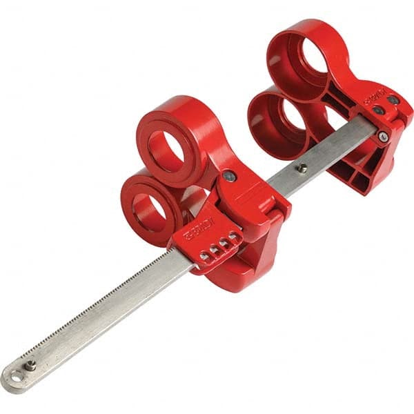 Brady - Pneumatic & Valve Lockouts Type: Gate Valve Lockout Maximum Valve Handle Size (Inch): 14 - Exact Tooling