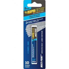 Rapid Edge - Knife Blades Type: Snap Blade Material: Carbon Steel - Exact Tooling