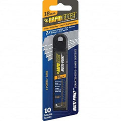 Rapid Edge - Knife Blades Type: Snap Blade Material: Carbon Steel - Exact Tooling