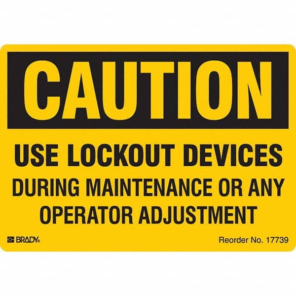 Brady - Safety & Facility Labels Message Type: Accident Prevention Header: CAUTION - Exact Tooling