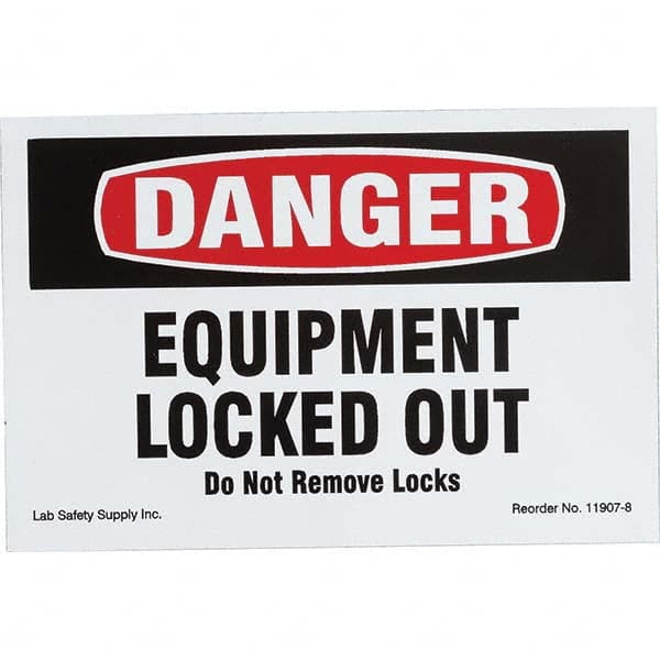 Brady - Safety & Facility Labels Message Type: Accident Prevention Header: DANGER - Exact Tooling
