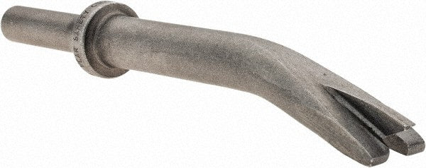 Made in USA - 5-3/8" OAL, 5/8" Shank Diam, Claw Ripper Chisel - Round Shank, Alloy Steel - Exact Tooling