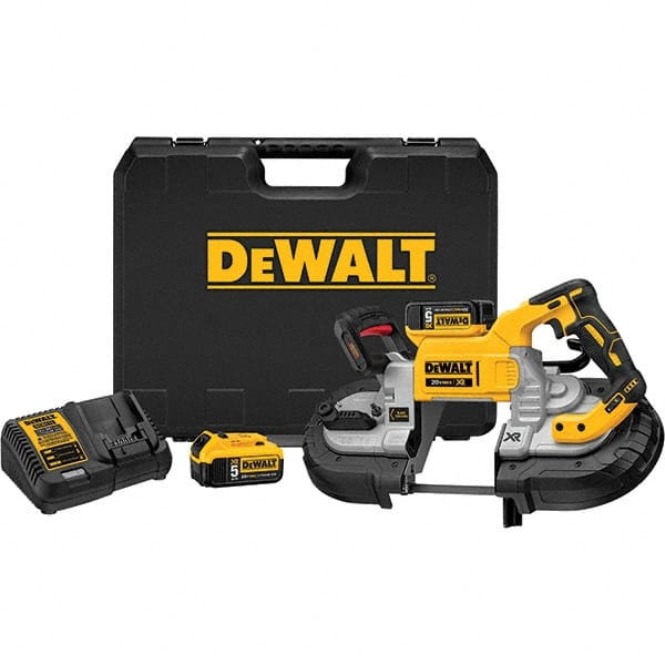 DeWALT - Cordless Portable Bandsaws Voltage: 20 Battery Chemistry: Lithium-Ion - Exact Tooling