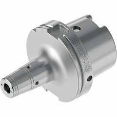 Seco - 16mm Hole Diam, HSK125 Taper Shank Shrink Fit Tool Holder & Adapter - 91mm Projection, 33mm Nose Diam, 183 RPM, Through Coolant - Exact Tooling