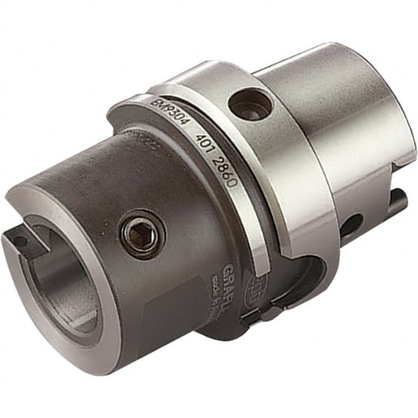 Seco - G6 System Size, HSK125 Taper, Modular Tool Holding System Adapter - 91mm Projection, 63mm Body Diam, 183mm OAL, Through Coolant - Exact Tooling