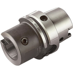 Seco - G6 System Size, HSK125 Taper, Modular Tool Holding System Adapter - 91mm Projection, 63mm Body Diam, 183mm OAL, Through Coolant - Exact Tooling