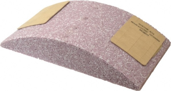 Norton - 11-1/4" Wide x 6" High x 2-1/4" Thick Grinding Segment - Ceramic, 36 Grit, Hardness E, Blue Print No. ME30777 - Exact Tooling