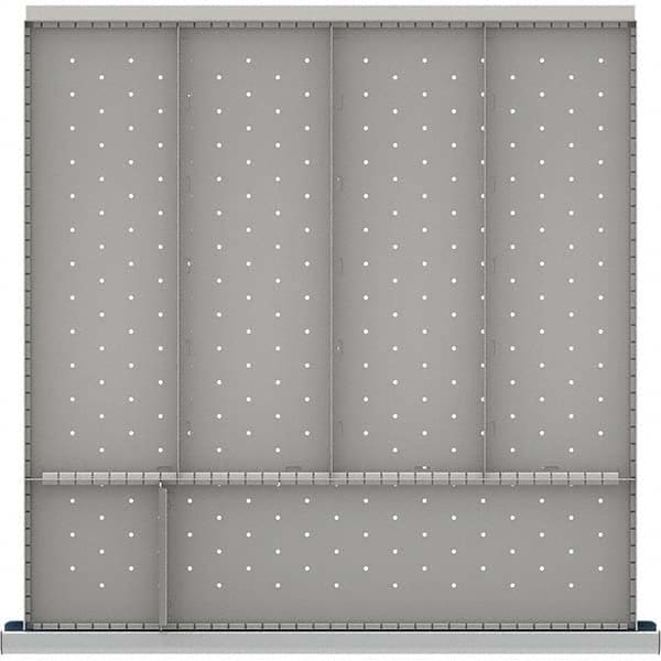 LISTA - 6-Compartment Drawer Divider Layout for 3.15" High Drawers - Exact Tooling