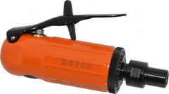 Dotco - 1/4" Collet, Straight Handle, Air Straight Die Grinder - 30,000 RPM, Front Exhaust, 16 CFM, 0.3 hp, 90 psi, 1/4" Inlet - Exact Tooling
