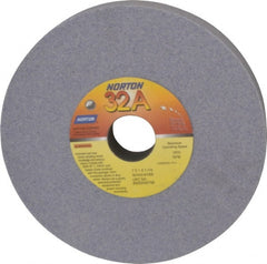 Norton - 7" Diam x 1-1/4" Hole x 1" Thick, K Hardness, 60 Grit Surface Grinding Wheel - Aluminum Oxide, Type 1, Medium Grade, 3,600 Max RPM, Vitrified Bond, No Recess - Exact Tooling