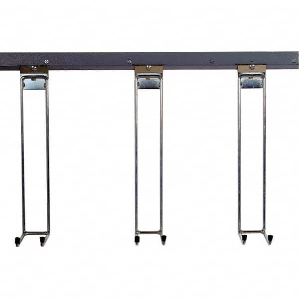 Triton - Mop & Broom Wall Hooks Type: Wall Mount Number Of Holders: 3.000 - Exact Tooling