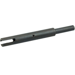 Holder for Burrite-Style Power Tube Brushes with 3/8″ Stem, For Brush Stem Dia. 1/8″, Holder Dia. 3/8″ - Exact Tooling