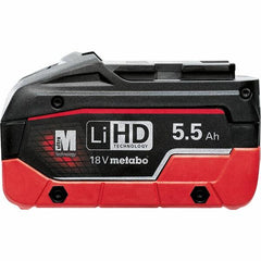 Metabo - Power Tool Batteries Voltage: 18.00 Battery Chemistry: Lithium-Ion - Exact Tooling