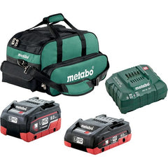 Metabo - Power Tool Chargers Voltage: 18 Battery Chemistry: Lithium-Ion - Exact Tooling