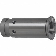 Guhring - 11.11mm ID x 31.75mm OD, 35.5mm Head Diam, Sealed Hydraulic Chuck Sleeve - Steel, 60.5mm Length Under Head, Through Coolant - Exact Tooling