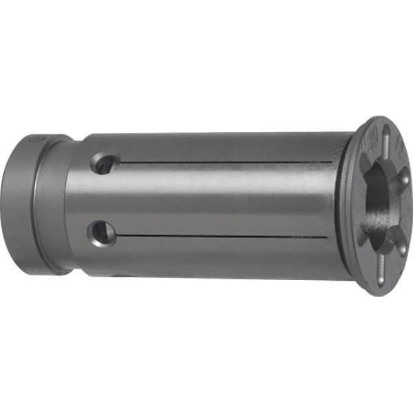 Guhring - 15.88mm ID x 20mm OD, 24mm Head Diam, Sealed Hydraulic Chuck Sleeve - Steel, 50.5mm Length Under Head, Through Coolant - Exact Tooling