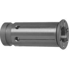 Guhring - 12.7mm ID x 32mm OD, 35.5mm Head Diam, Sealed Hydraulic Chuck Sleeve - Steel, 60.5mm Length Under Head, Through Coolant - Exact Tooling