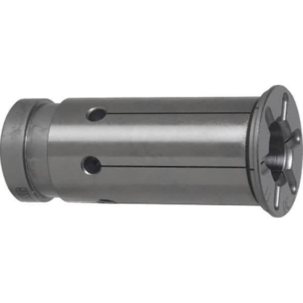 Guhring - 12.7mm ID x 31.75mm OD, 35.5mm Head Diam, Slotted Hydraulic Chuck Sleeve - Steel, 60.5mm Length Under Head, Through Coolant - Exact Tooling
