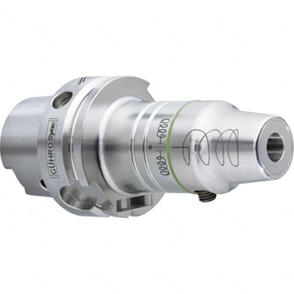 Guhring - 40mm Metric HSK63A Taper Shank Diam Tension & Compression Tapping Chuck - 6 to 16mm Tap Capacity, 120.5mm Projection - Exact Tooling