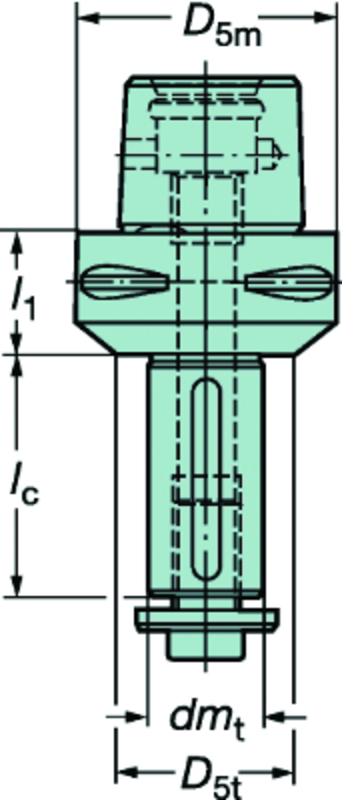 C63911016030 CAPTO ADAPTER - Exact Tooling