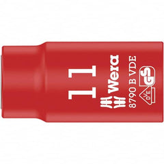 Wera - 3/8" Drive, Standard Hand Socket - Exact Tooling